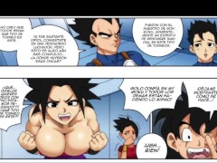 Milk y Bulma organizan un torneo de sexo para follar con todos los guerreros z