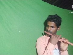 How to flute play Indian Boy flute music ton