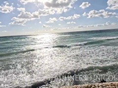 Big booty white girl rides dick