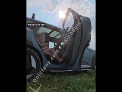 Sex at the beach front with car 발정난 국산 커플 해변가 카섹스 - Screenshot 7 of 16 - Korean Big Boobs