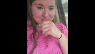 Smoking on the way to my Valentines Day Date!