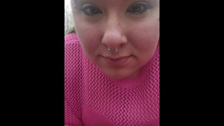 Putting on lip gloss so your cock can fuck it off!