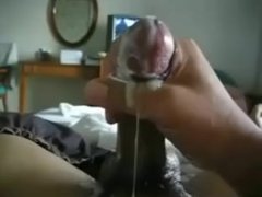 Jerkingoff until i burst throbbing cum loads