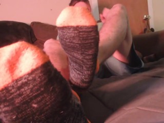 FtM WildBoyTy Foot and Sock Tease
