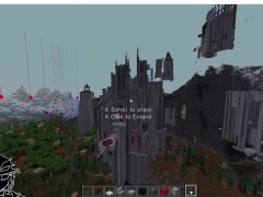 so i ended up building castle wolfenstein in minecraft again