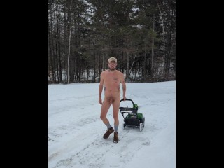 Snowblowing