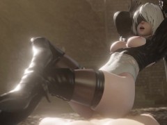 2B gracefully rides your cock . Nier Automata ❤ - Screenshot 11 of 16 - Have Fun