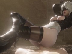 2B gracefully rides your cock . Nier Automata ❤