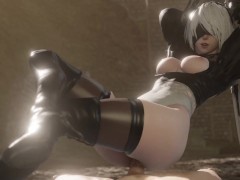 2B gracefully rides your cock . Nier Automata ❤ - Screenshot 4 of 16 - Hentai
