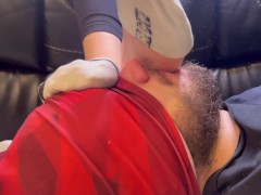 Post hike sock smelling and foot worship part 1 - Trailer