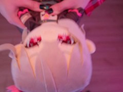 She Fucking a Plush toy named Tutur Yamada the VTuber