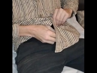 Hot and Horny BWC Jerking off
