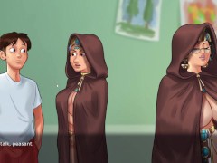 Summertime Saga Gameplay - Barbara Miss Ross Art Teacher