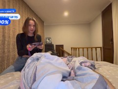 POV: Сводная сестра заметила, что я смотрю анальное порно и захотела попробовать 2/16