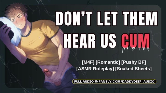 Caught Squirting Hard on a Video Call with Your Boyfriend  Male Moaning Audio  ASMR for WOMEN