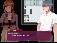 【#04洗○学園 ~呪人の壺~(体験版)実況】巨乳女教師が保健室や教室で中出しセックスされちゃう(一部アニメーションRPGエロゲ―。) 1/16