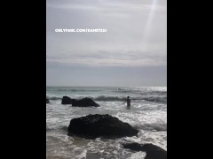 Such a hottie jerking off in a public beach in Spain. - Screenshot 16 of 16 - Caught Jerking Off