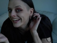 Domme Uses Your Mouth as an Ashtray