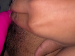 Vibrating my Fat Clit - Screenshot 16 of 16 - Ebony