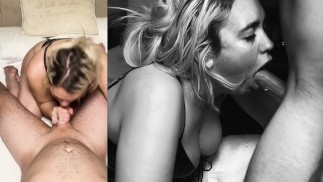 Throat Fuck Split Screen Clip
