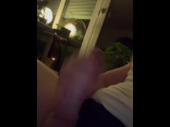 Showing you that  *FAT VEINY DICK*  Close-Up!! 😈