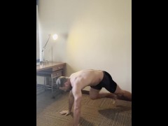 Got a sweat on in this workout