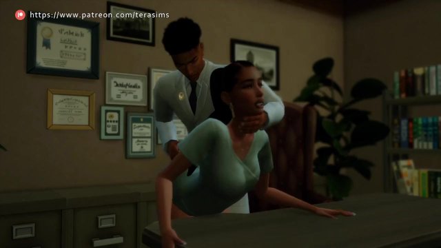Rough sex with my favorite coworker - The sims 4