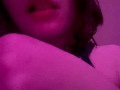 Nonbinary Slut Swallows own cum