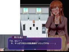 【#05洗○学園 ~呪人の壺~(体験版)実況】巨乳女教師がみんなにフェラ抜きしてあげてぶっかけ口内射精されまくる(一部アニメーションRPGエロゲ―。) 3/16