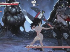 Hot Sexy Girl fight in public For Fun . Hentai porn Game play