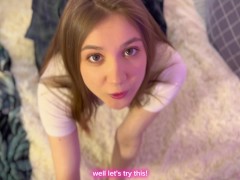 Я заплатила за квартиру своим ртом и влажной киской POV - Screenshot 4 of 16 - Pov Blowjob