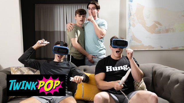 TWINKPOP - Jake Preston Fucks Caleb Manning In A Plank Piledriver, Then Shoots A Load In His Mouth