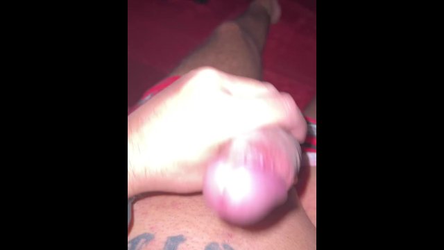 Horny mornings jerking off thick cock , quick one as a preview