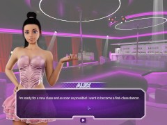 SEX CLUB Simulator guy with big dick fuck 4 girls