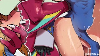 Sidon Was Unable To Resist The Allure Of The Femboy Link And The Legend Of Zelda Hentai Animation