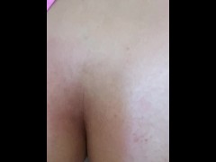😈 🔥Hottie masturbating with vibrator and anal plug hidden from her husband, wanna see?🤫💦