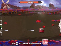 【H GAME】Angry Boy♡爆乳牛女に乳絞りバックで中出し エロアニメ｜エロゲ｜Hentai｜Anime｜Doujin