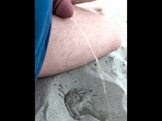 Taking a Piss on a Nudist Beach