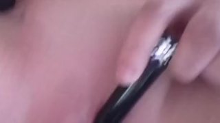 Teasing my pink pussy
