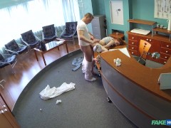 FEET Loving Doctor CUMS TWICE with a Redhead with Great Sexual Skills - Fake Hospital