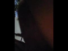 The Perfect View- 26 Year Old Mom Takes Toy Deep, Squirting