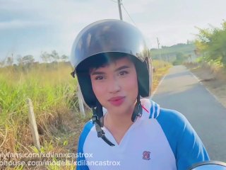 CRUISING FUCKING BEAUTIFUL YOUNG MAN IN PUBLIC ON THE ROAD I CUM INSIDE HIS ASS GAY CREAMPIE