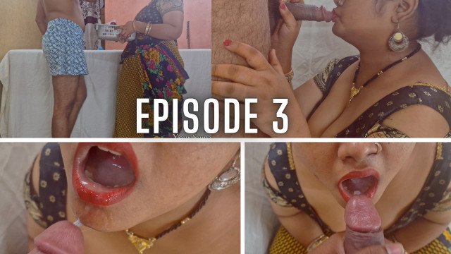 Episode 3 :- Stepmom give BJ to stepson while hiding