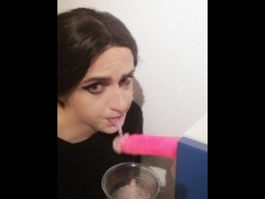 Trans wettest blowjob ever - Screenshot 10 of 16 - Sloppy