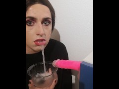 Trans wettest blowjob ever - Screenshot 16 of 16 - Trans