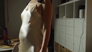 Satin dress