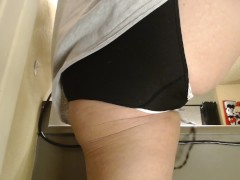 Period Pad Sanitary Pads with Wings Placement Voyeur