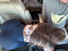 Big Booty Stranger Gives Road Head In Exchange For A Ride - Screenshot 10 of 16 - Cum Shot