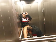 My fastest orgasm ever in a public elevator Dada Deville Real Amateur - Screenshot 3 of 16 - Milf