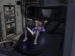 D.Va playing with herself - Screenshot 8 of 16 - Animation Sex